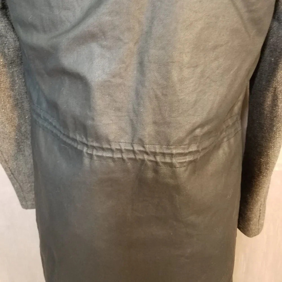 VINCE CAMUTO Tweed Wool Blend Anorak Coat Size Small - Picture 9 of 14